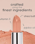 nude envie - Lipstick - Creamy & Long-Lasting Finish - Velvety Texture & Easy Application - Luxury Hydration - With Shea Butter, Vitamin E & Jojoba Oil - Vegan, Paraben-Free & Cruelty-Free - Pure