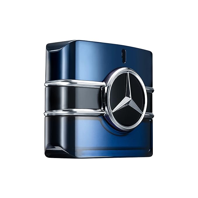 Mercedes Benz Eau de Parfum for Men - Long Lasting Mens Cologne - Tonka Bean, Lavender, Patchouli Cologne - 3.4 oz
