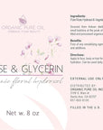 Rosewater Glycerin Mist Toner Bulk Spray Moisturizing
