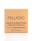 Palladio Under Eye Brightener, Conceal, Brightens, Reduces Appearance of Dark Circles, With Caffeine Peptides & Vitamin E, Tired Skin Color Correcting Brightener & Primer (Medium Nude)