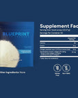 Blueprint Bryan Johnson Hydrolyzed Collagen Peptides Powder – Type I, II & III Collagen for Women & Men – Unflavored Protein Supplement for Hair, Skin, Nails, Joints & Cartilage – 20g – 30 Servings