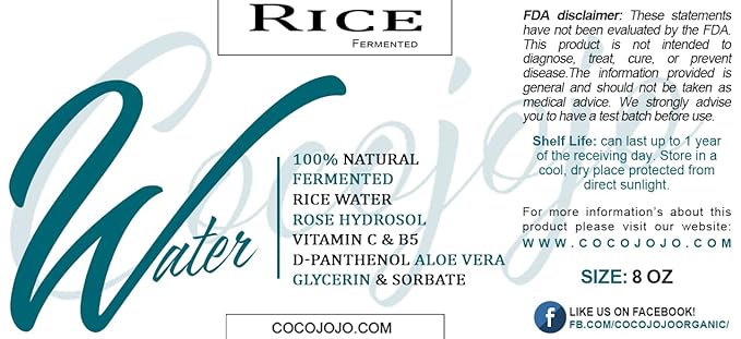 Dr Joe Lab Rice Water Growth Mix - Nourishing Toner with Rose Hydrosol, Aloe Vera Face and Scalp Essence, Rice Extract, Pro Vitamin B5, Oily Skin, Alcohol Free Spray Spritz (8 oz)