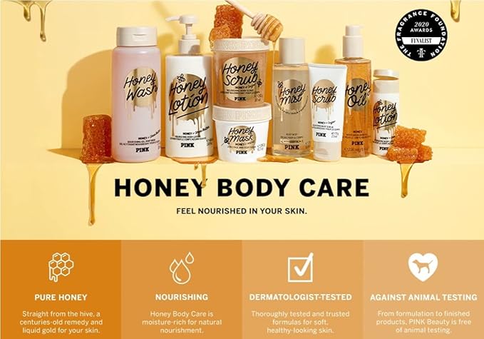 Victoria's Secret Pink Honey Body Mist with Essential Oils