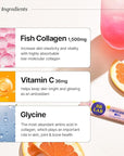 BB LAB Collagen Powder S Plus Halal, Low Molecular Korean Collagen Powder Stick Supplement, Marine, Fish Collagen Peptides, Vitamin C, Glycine, Fast Absorption, Grapefruit Flavor