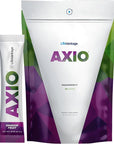 AXIO Regular Energy Drink Powder, Dragonfruit - 30 Drink Mix Packets, Instant Energy Powder, Energy Supplement in a Drink Mix, w/B Vitamins, DMAE, L-Theanine, Quercetin, Green Tea & Pine Bark Extract