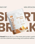 310 Nutrition All-In-One Meal Replacement Shake - Plant-Based Protein Powder with High Fiber, Probiotics, Digestive Enzymes & Adaptogens - Low Carb Vegan Keto Friendly Superfoods Smoothie - Horchata Flavor - 14 Servings