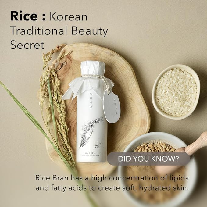 Rice Bran Powder Wash | Mild Exfoliating