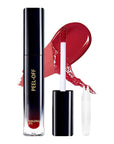 Peel Off Lip Liner Stain, Peel Off Lip Stain with Matte Finish, Peel Off Mask Tint, Waterproof, Long Lasting, Transfer Proof Red Lip Tint, Highly Pigmented Color