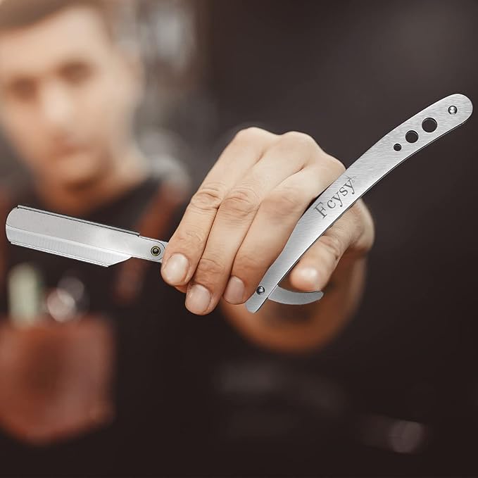 Hair Cutting Scissors Haircut Shears Kit, Fcysy Professional Barber Shears Set, Hairdressing Salon Scissors Blending Shears Barber Accessories for Hairdresser Home Use