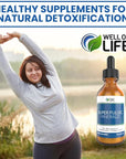 Super Fulvic Minerals: Herbal Detox - 2 oz. | 128 Servings. Nutrient-Rich Formula for Enhanced Absorption, Gut Health Support, and Antioxidant Protection. Made in USA.