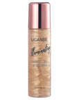 UCANBE Shimmer Dewy Setting Spray – Glowing + Makeup Setting Spray 2 in 1 Lightweight Formula for a Radiant Glow,Long-Lasting Face Mist for Face Body, 4 Fl Oz #Champagne