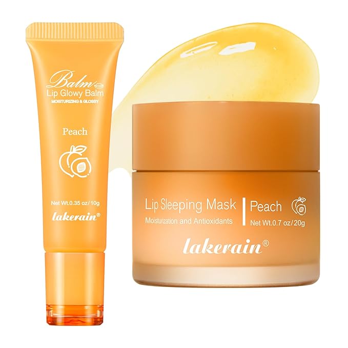 2Pcs Lip Glowy Balm and Lip Lips
