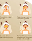 Under Eye Patches (30 Pairs), 24K Gold Under Eye Mask for Puffy Eyes, Dark Circles,Bags and Wrinkles with Collagen,Relieves Pressure and Reduces Wrinkles,Revitalises and Refreshes Your Skin