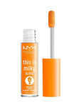 NYX PROFESSIONAL MAKEUP This Is Milky Gloss, Lip Gloss with 12 Hour Hydration, Vegan - Mango Lassi (Orange Cream)