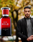 L'ORIENTALE FRAGRANCES Red Bold Eau De Parfum Spray for Men, 3.4 Ounce