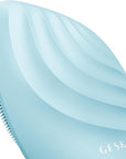 GESKE SmartAppGuided Sonic Facial Brush 5 in 1 | Vibrating Electric Cleansing Brush | Soft Silicone | Professional Cleanser | Skin Exfoliator | Face Massager