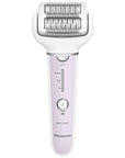 Panasonic Epilator with Gentle Cap, Electric Hair Remover for Home, 3 Speed Settings, Wet Dry, Washable - ES-EY30