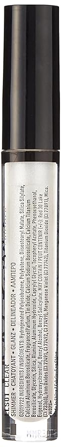 NYX PROFESSIONAL MAKEUP Lip Lingerie Shimmer, Lip Gloss - Clear