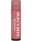 Burt's Bees Lip Tint Balm Stocking Stuffers Gifts, Long Lasting 2 in 1 Duo Tinted Balm Formula, Color Infused with Hydrating Shea Butter for a Natural Looking Buildable Finish, Red Dahlia (2-Pack)