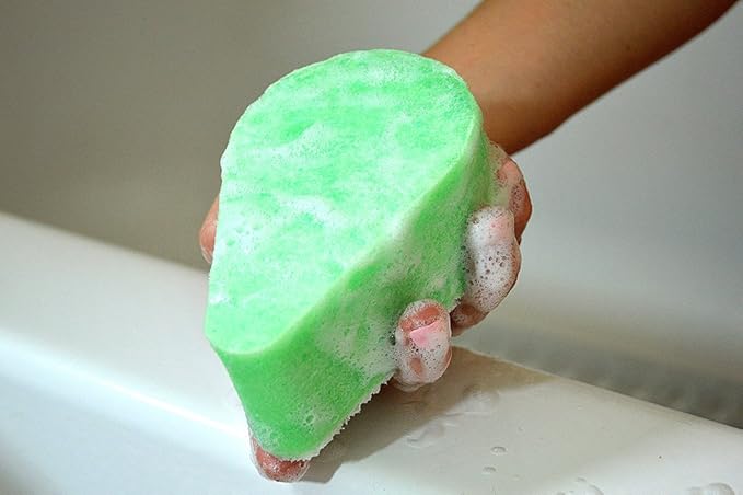 Spongeables Anti Cellulite Body Wash in a 20+ Wash Sponge, Fresh Aloe, 1 Count