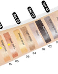 Kaely 2Pcs Cream Eyeshadow Stick Set for Eyes,Rose Gold & Beige Gold Shimmer Pen,Eye Brightener Halloween Makeup,sombras para ojos,Smooth Eye Shadow Highlighter Crayon Pencil Waterproof,05+15