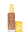 Kosas Revealer Skin-Improving Foundation with SPF 25 Protection - Hydrate, Brighten, Soothe, Plump, Protect Skin - Smoothing Texture, Clean Formula, Natural Finish, Medium Deep Neutral Cool 310