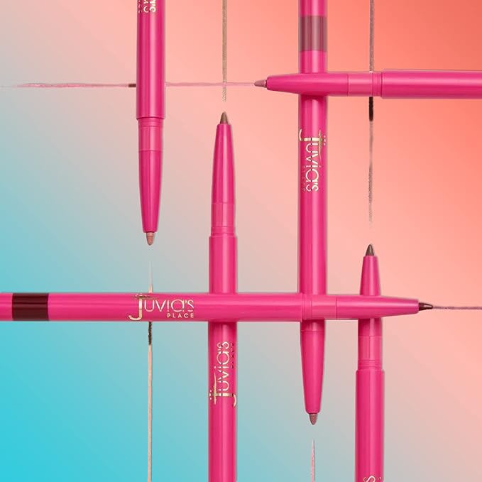Juvia's Place Coffee Shop Luxe Lip Liner: Ruby - Colorstay Matte Finish Lip Pencil, Makeup for Natural Long Lasting Beauty and Sensational Wear, Lip Stain Kiss Proof Cometics