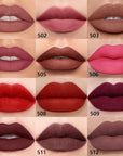 Deep Purple Red Lip Liner Pencil, Smooth Matte Lipstick Crayon with Lip Pencil Sharpener for Women, Velvet Smudge Proof Smudgeproof Waterproof No Transfer Makeup Forever Lipliner 512#
