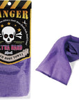 Extra Rough, Exfoliating Washcloth [Made in Japan] Exfoliating Towel Special Texture Makes Fluffy Foam Lather, Back Scrubber, Dead Skin Cell Remover [Loofah for Women and Men] (Purple)