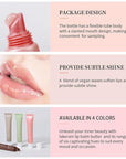 4 Pcs Summer Special Lip Butter Balm, Special Lip Balm, With Natural Ingredients of Shea Butter & Olive Butter, Long-Lasting Hydrating Non-Sticky Lip Balm, Soothes And Softens Dry Lips