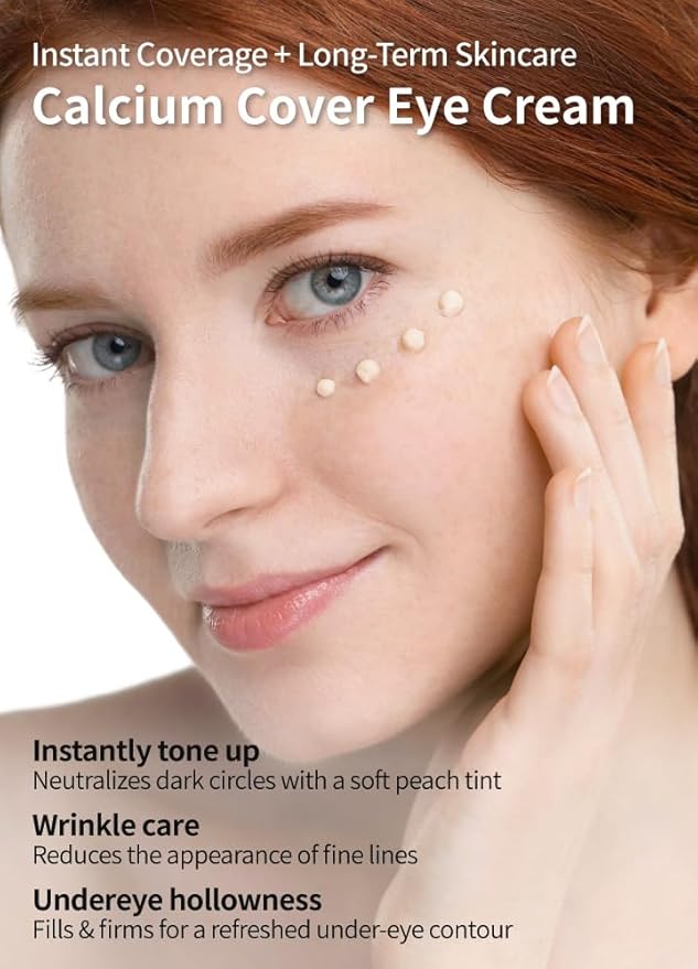 Korean Glow Eye Cream 15ml - Dark Circle & Wrinkle Cover