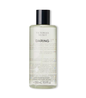 Victoria's Secret Daring Fragrance Mist, Notes of Bright Bergamot, Warm Oakmoss and Bold Amber, Body Spray for Women (8.4 oz)