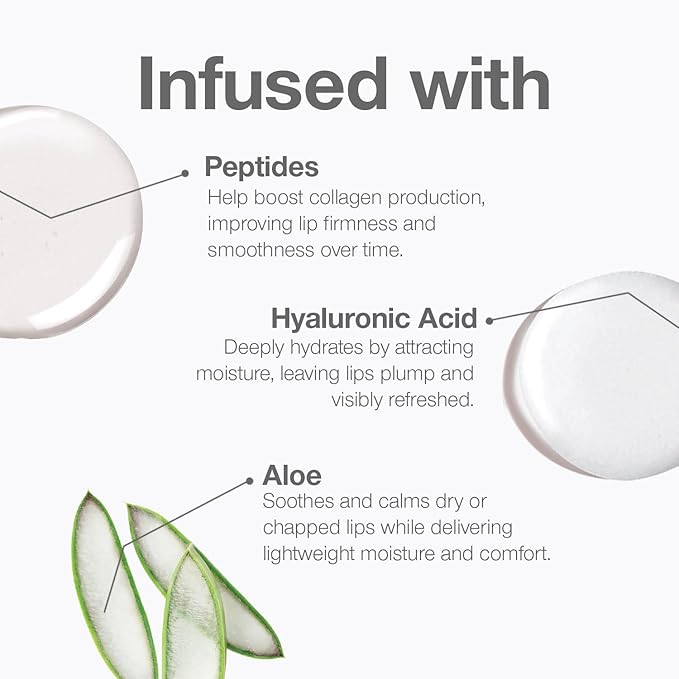 Palladio Lip Glaze Serum, Hydrating Lip Gloss with Peptides & Hyaluronic Acid for Plump, Smooth, and Nourished Lips – Vegan, High-Shine, Non-Sticky Finish (Red Wine)