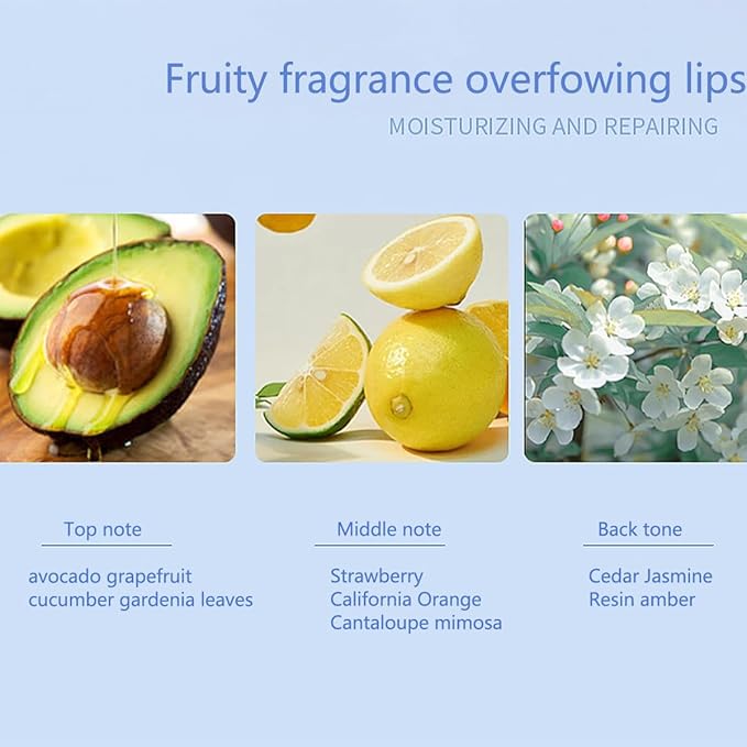 2PCS Hyaluronic Acid Lipstick,Soothing Lip Lines Lip Balm,Moisturizing, Softens and Reduces Lip Lines,Lip Care Daily Use Lip Balm Nourishes All Lip Skin Types