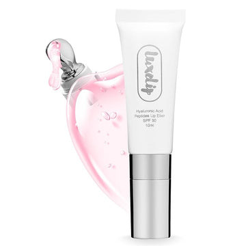 Tinted Lip Balm Elixir for OIder Women, Hydrating Vegan Lip Care with Sheer Color & Moisturizing Glow – Non-Sticky Nourishing Lip Treatment for Soft, Smooth Lips (Raspberry 10ml)