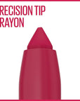 Maybelline Super Stay Ink Crayon Matte Longwear Lipstick Makeup, 120 Be Bold, Be You, 0.04 oz