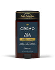 Cremo Palo Santo Aluminum Free Deodorant for Men, 48-hour Long Lasting Odor Protection, 2.65oz
