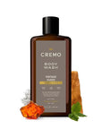 Cremo Body Wash Men, A Vintage Suede with Notes of White Moss and Rich Amber, 16 Fl Oz