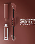 NYX PROFESSIONAL MAKEUP Shine Loud, Long-Lasting Liquid Lipstick with Clear Lip Gloss - Boundary Pusher (Warm Brown)