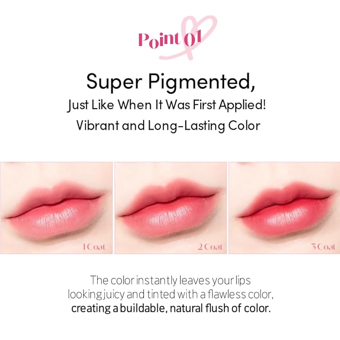 ETUDE Dear Darling Marker Tint #7 Peach Apricot (5g) | Hydrating & Long Lasting Lip Stain | High Pigmented Lip Maker with Easy Drawing Tip | Korean Daily Lip Tint, Korean Makeup, Kbeauty