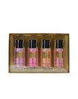 Victoria's Secret Fragrance Mist Collection 4 Piece Shimmer Mini Gift Set, Assorted Scents