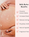Belly Bundle by Irene Organics - Organic Belly Butter and Oil for Pregnancy Stretch Mark Prevention and Treatment - Award Winning Skincare For Pregnancy and Postpartum - Mother's Day Gift Set (Small)