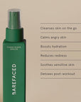 Barefaced Clean Slate Spritz 4 Fl Oz - Hypochlorous Acid Mist for Face & Body, Cleanses Skin on the Go, Setting Spray For Makeup, Boosts Hydration, Reduces Redness, and Soothes Sensitive Skin