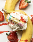 Crazy Rumors Banana Split Lip Balm. Plant-Based,