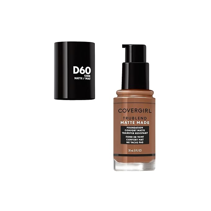 COVERGIRL TruBlend Matte Made Liquid Foundation, Toasted Almond, of 1)