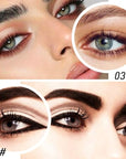 Kaely 4Pcs Black Brown Silver Gray Gel Eyeliner Pencil, Waterline Eyeliner for Older Women 60 Plus, Crayon Eye Liner Waterproof Smudge Proof, Smoky Eyeshadow Palette Halloween Makeup, lapiz de ojos