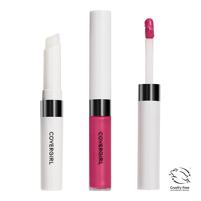 COVERGIRL Outlast All-Day Lip Color With Topcoat, Fuchsia Forever