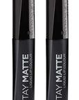 Rimmel Stay Matte Liquid Lip Color, Pitch Black, Lip