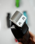 Supreme Trimmer Pro Clipper All Metal w/Taper Blade | 300 Min Run Time Professional Hair Clipper Set, Cordless Beard Trimmer | STC5030 Black