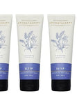 Bath & Body Works Aromatherapy Sleep Lavender + Vanilla Body Cream with Natural Essential Oils, 8 oz each - 3 Pack